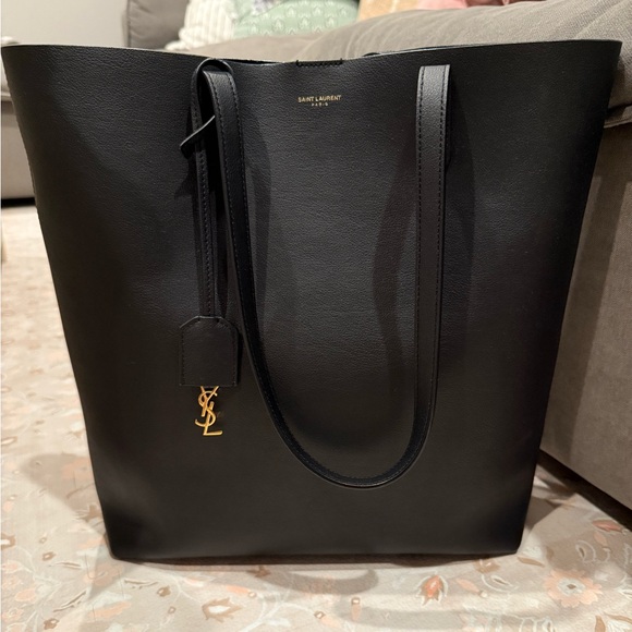 Saint Laurent Black N/S Tote - Picture 1 of 10